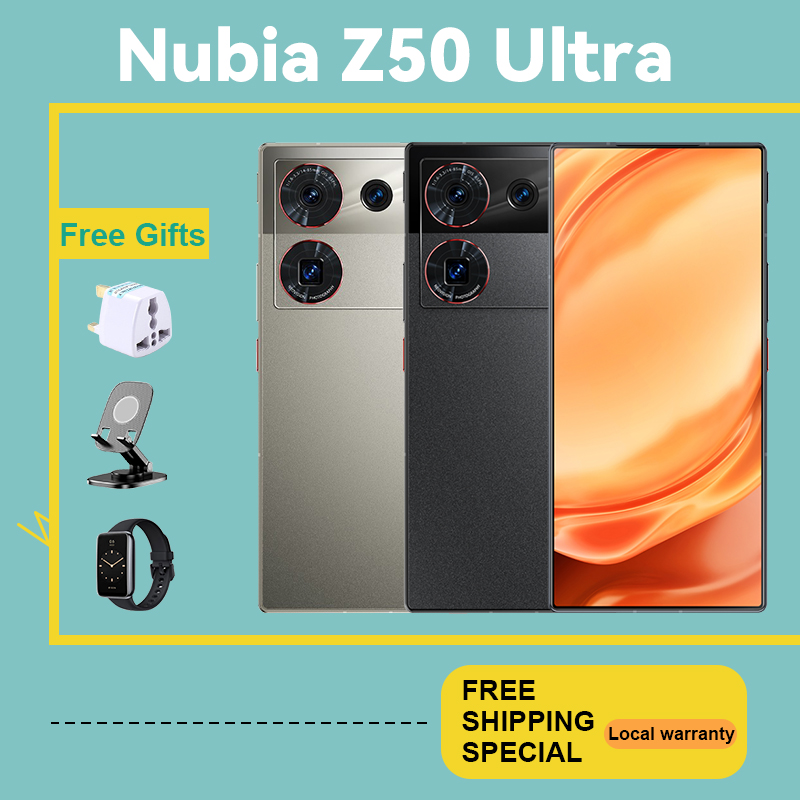 Nubia Z50 ultra Snapdragon 8 Gen 2  Dual SIM Local warranty