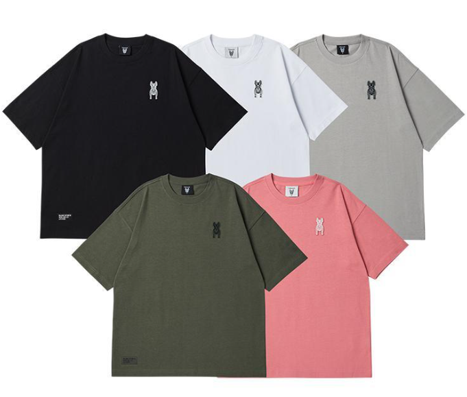 [LifeWork]2023 NEW OVER FIT Silicone Radok Short Sleeve T-shirt