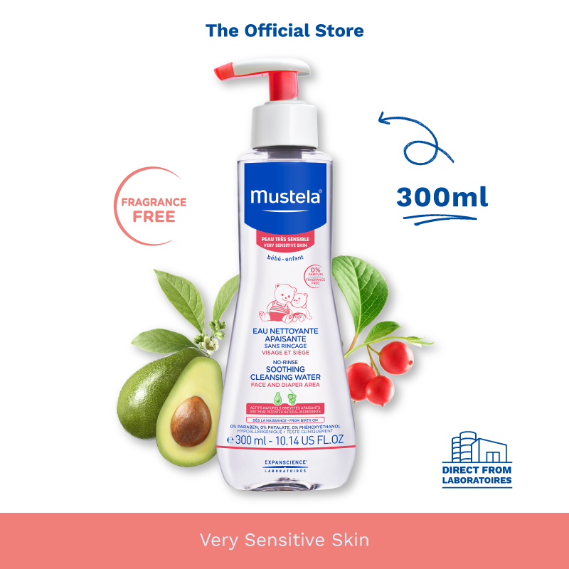 Mustela Soothing Moisturising Body Lotion (Fragrance-free) 200ml [Sensitive Skin][Hydration] (exp 06/2024)